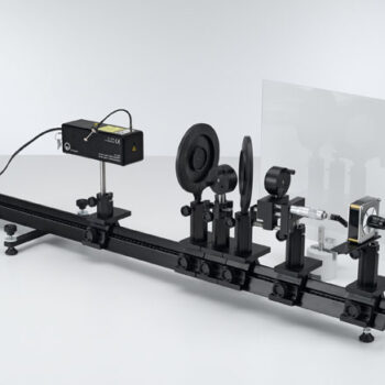 Determinarea lungimii de unda a luminii unui laser He-Ne folosind un interferometru Michelson - Configurare pe banca optica