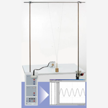 Inregistrarea oscilatiei unui pendul de coarde – Inregistrare cu Sensor-CASSY